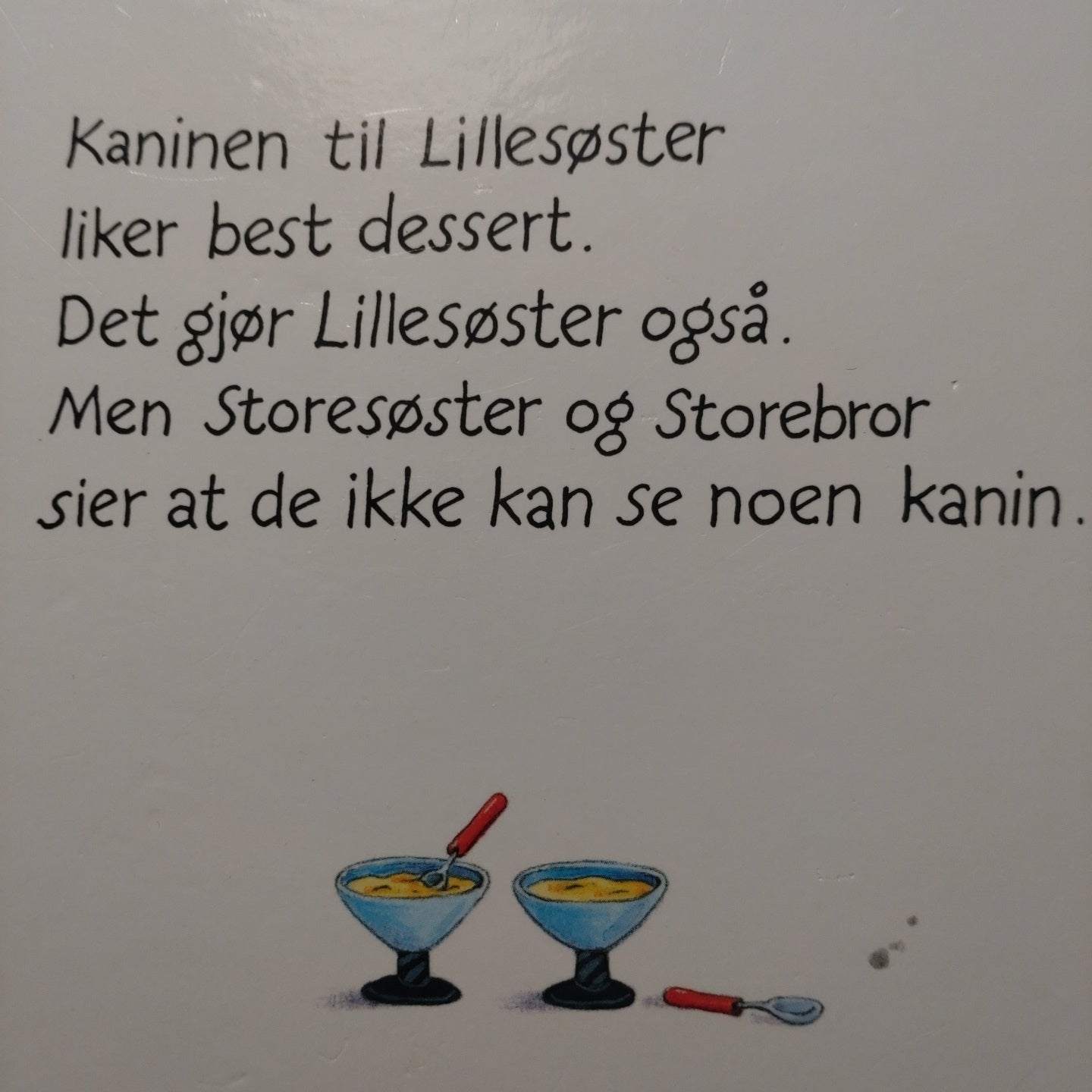 Grossmann, Kari: Lillesøster og kaninen