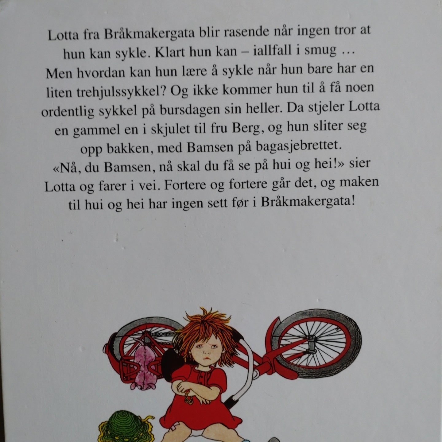 Lindgren, Astrid: Jo visst kan Lotta sykle