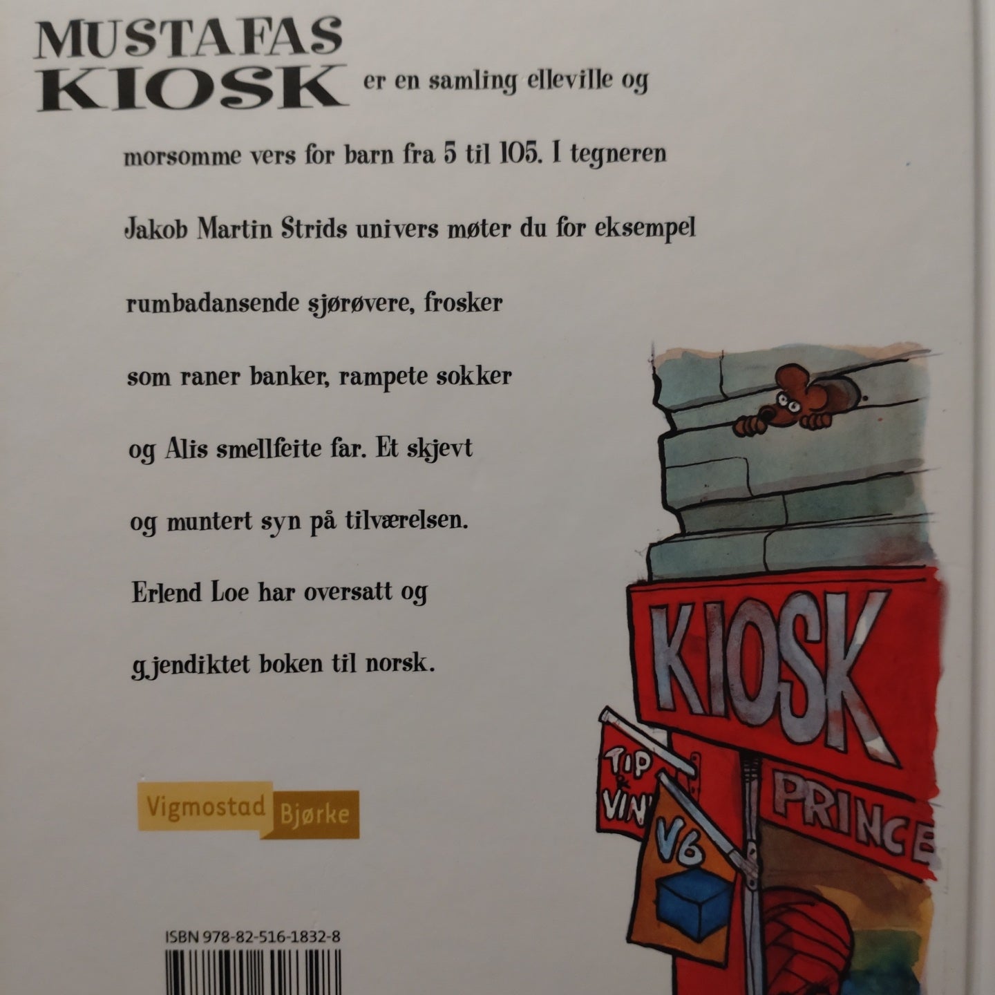 Strid, Jakob Martin: Mustafas kiosk og andre rim for barn