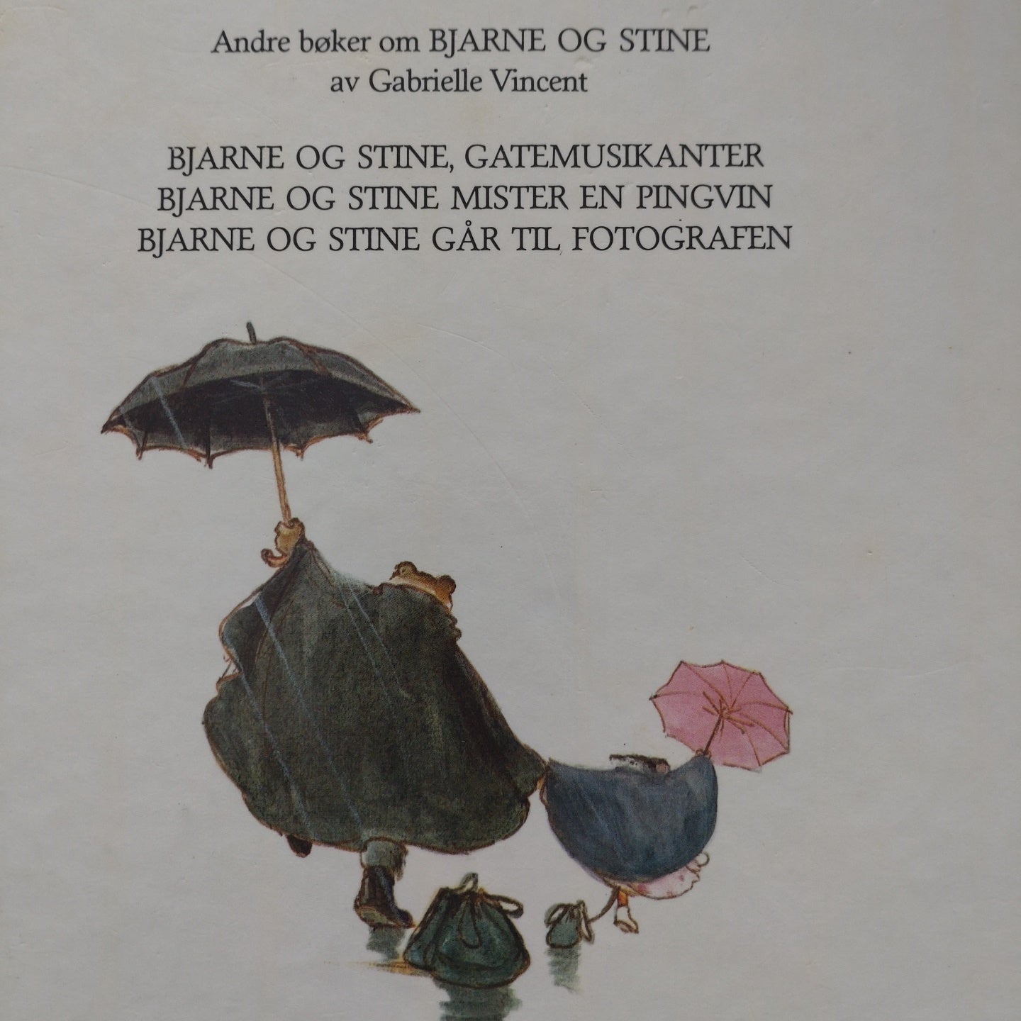 Vincent, Gabrielle: Bjarne og Stine drar på landtur