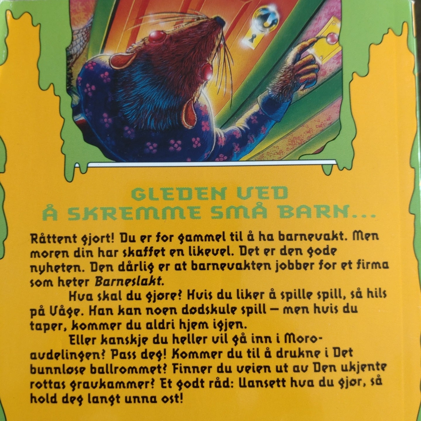 Stine, R.L.: Grøsserne 18 - Den råtne barnevakten