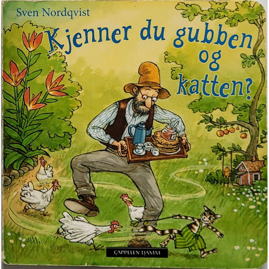 Kjenner du gubben og Katten, brukte bøker av Sven Nordqvist