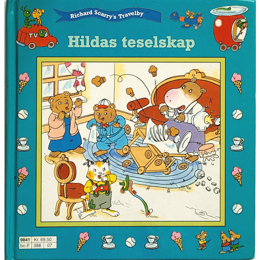 Richard Scarry's Travelby: Hildas teselskap, brukte bøker