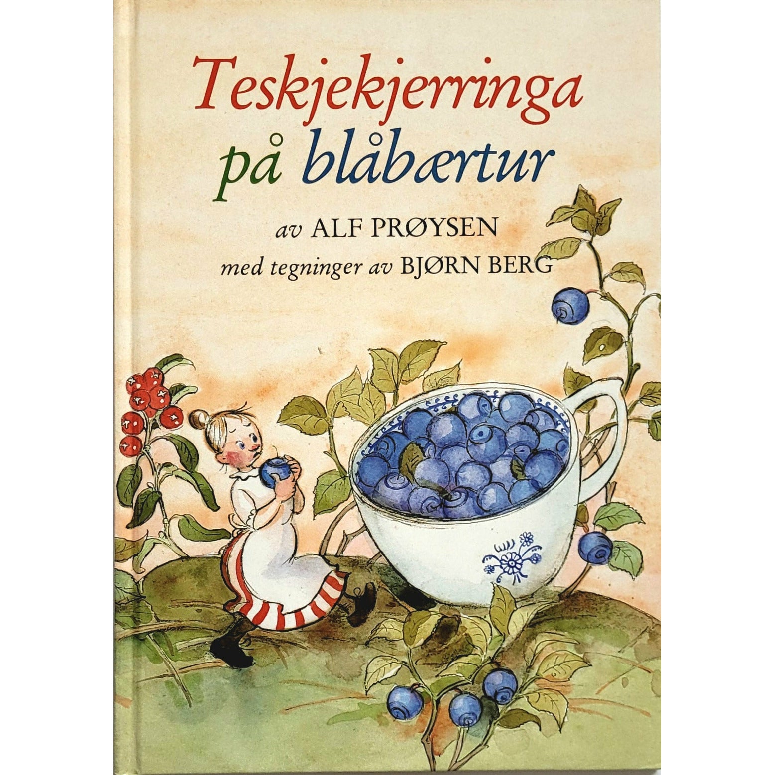 Teskjekjerringa på blåbærtur, brukte bøker av Alf Prøysen