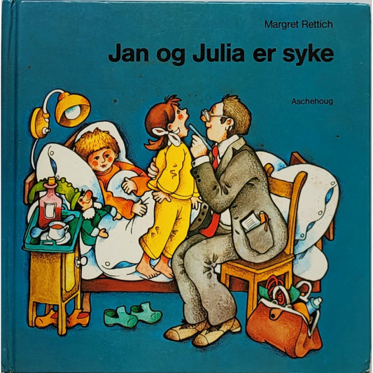 Jan og Julia er syke, brukte bøker av Margret Rettich