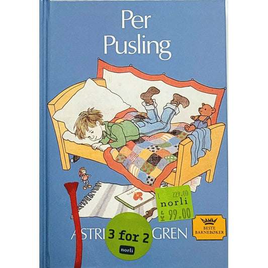 Per Pusling - Brukte barnebøker av Astrid Lindgren og Ilon Wikland (ill.)