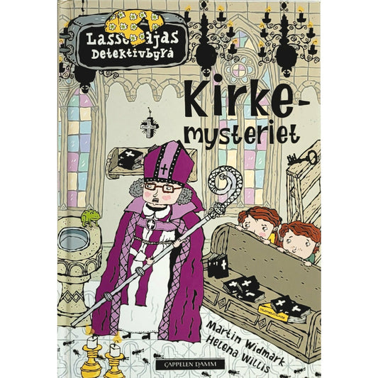 Widmark, Martin: Kirkemysteriet, brukte bøker av Martin Widmark