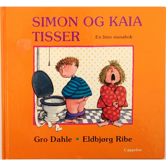 Simon og Kaia tisser, brukte bøker av Gro Dahle og Eldbjørg Ribe