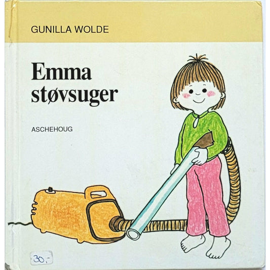 Emma støvsuger, brukte bøker av Gunilla Wolde