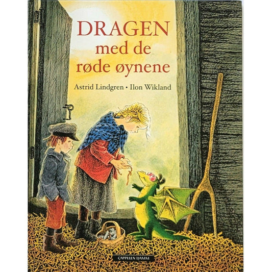 Dragen med de røde øynene - brukte bøker av Astrid Lindgren og Ilon Wikland