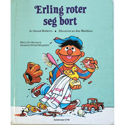 Sesam stasjon - Erlings roter seg bort, brukte bøker