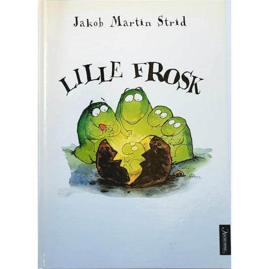Lille frosk; Brukte bøker av Jakob Martin Strid. Billedbok
