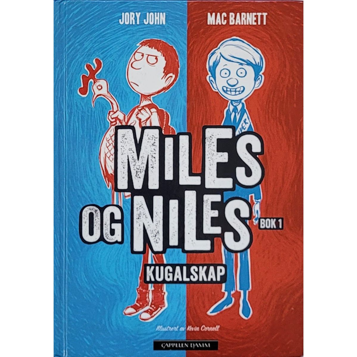 Miles og Niles Bok1 Kugalskap, brukte bøker av Jory John og Mac Barnett