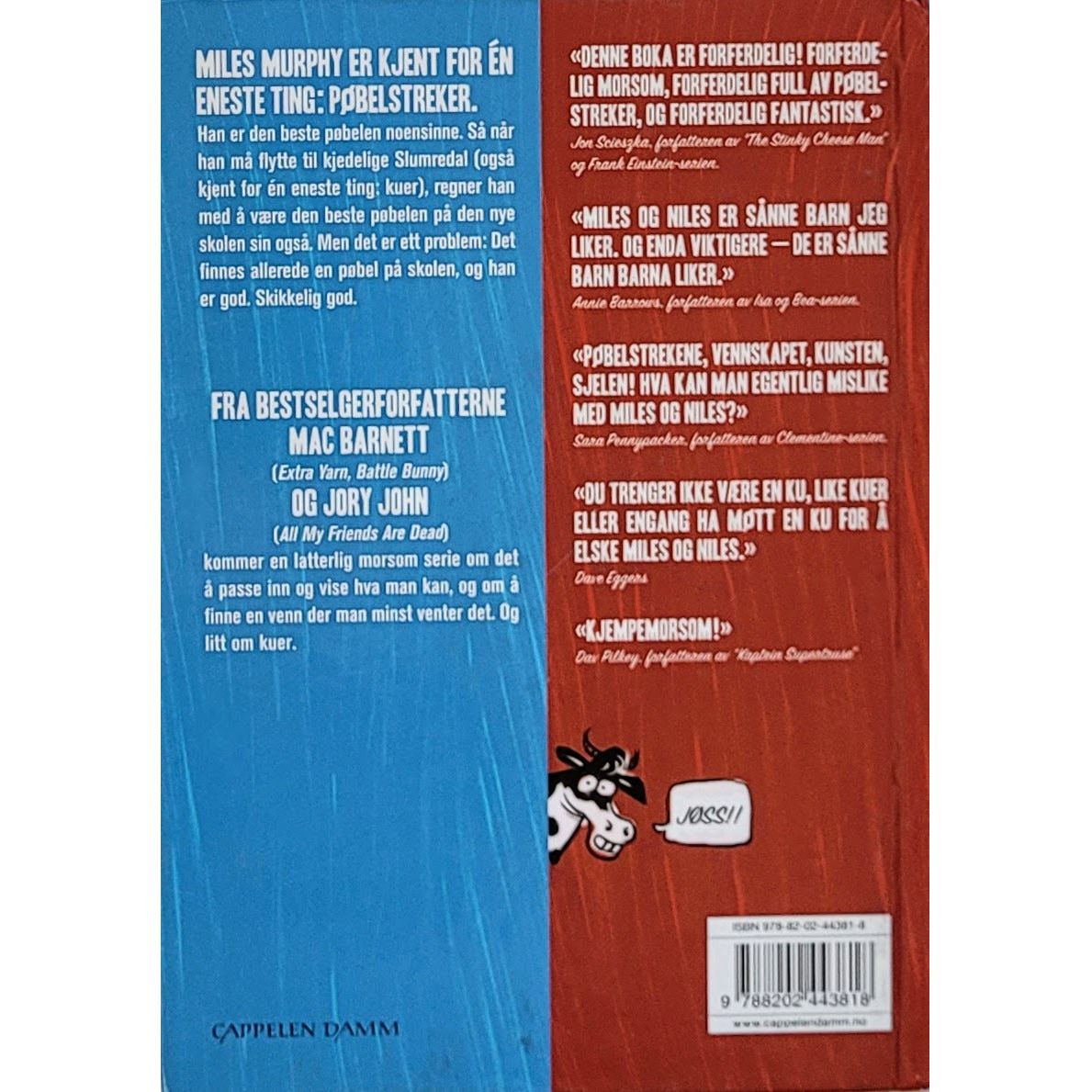 Miles og Niles Bok1 Kugalskap, brukte bøker av Jory John og Mac Barnett