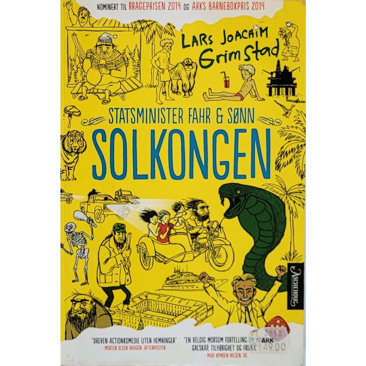 Solkongen, Statsminister Fahr og sønn, av Lars Joachim Grimstad Brukte bøker 
