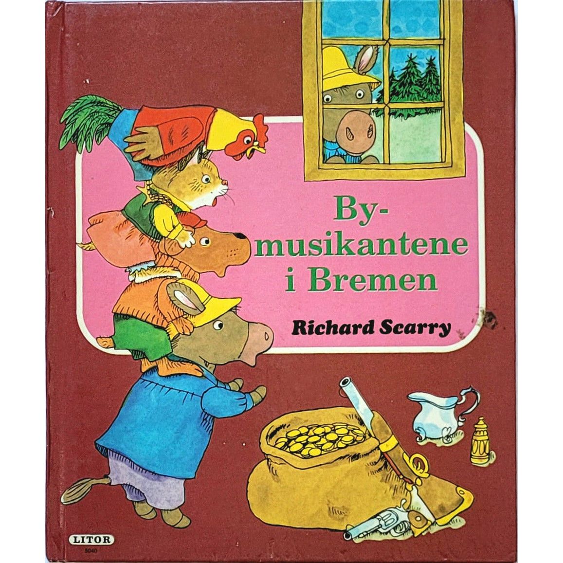 Bymusikantene i Bremen - Brukte bøker av Richard Scarry