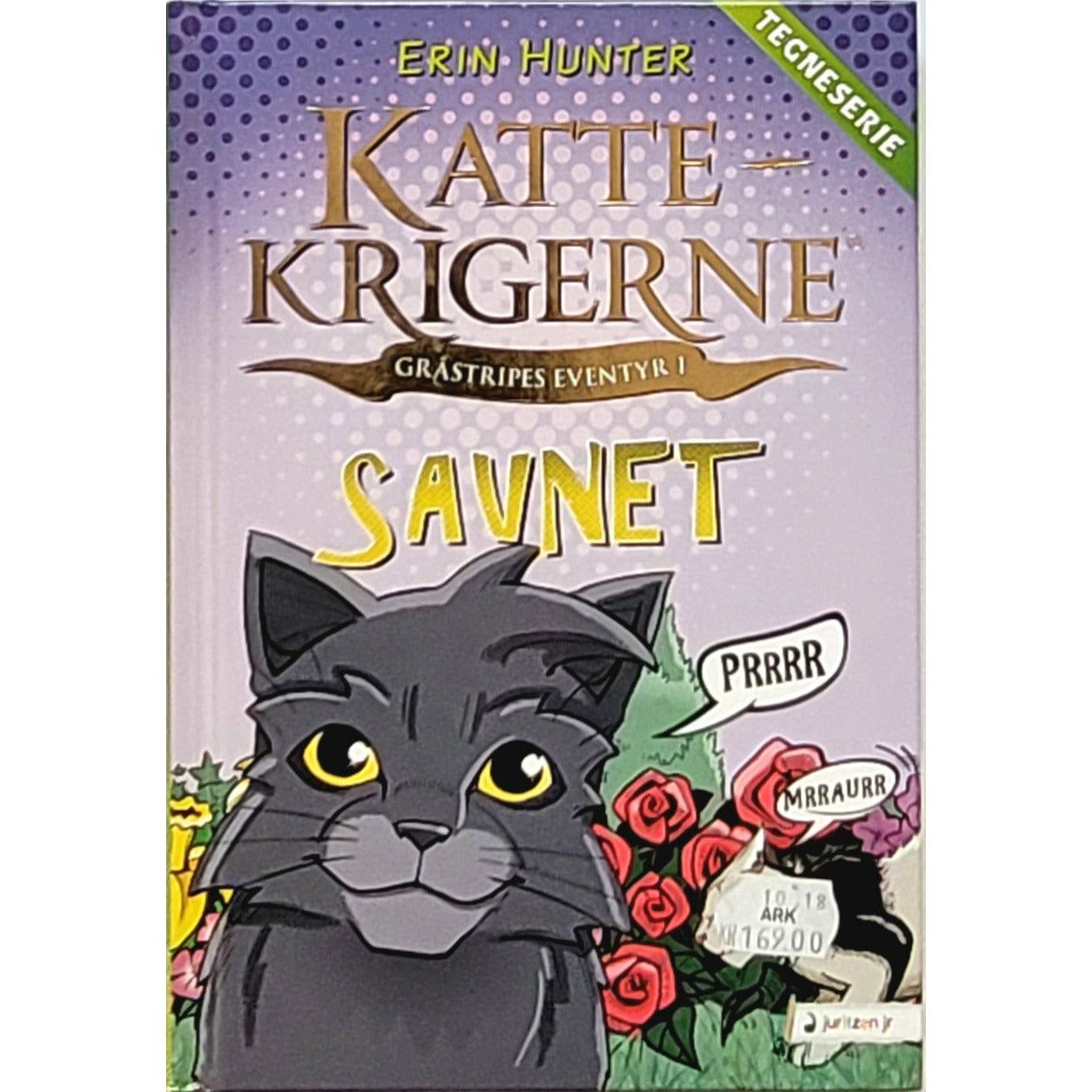 Savnet - Kattekrigerne tegneserie 2-1, brukte bøker av Erin Hunter