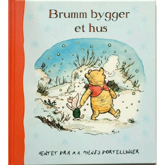 Brumm bygger et hus, etter A.A. Milne, brukte bøker