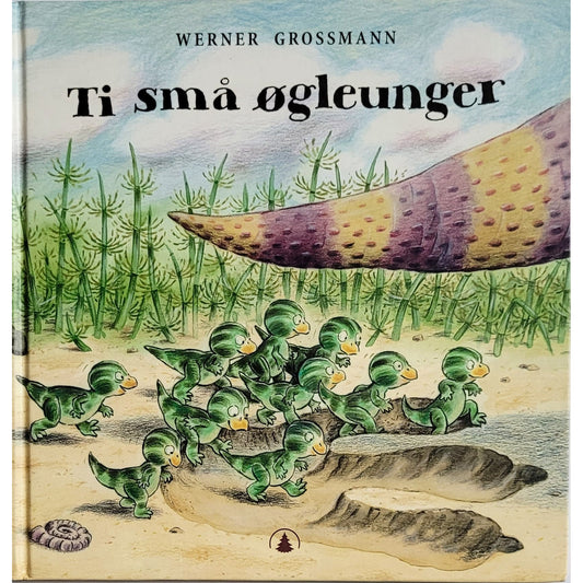 Ti små øgleunger - Brukte bøker av Werner Grossmann
