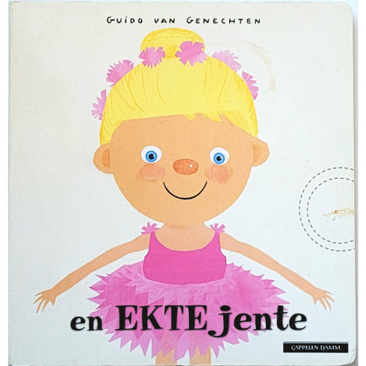 En ekte jente, brukte buker av Guido van Genechten