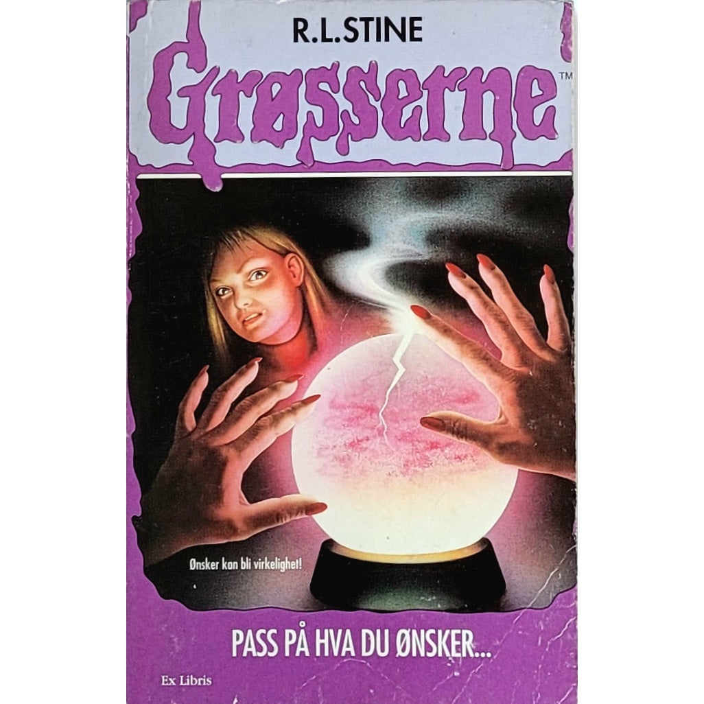 Grøsserne 12 - Pass på hva du ønsker... - Brukte bøker av R.L. Stine ...