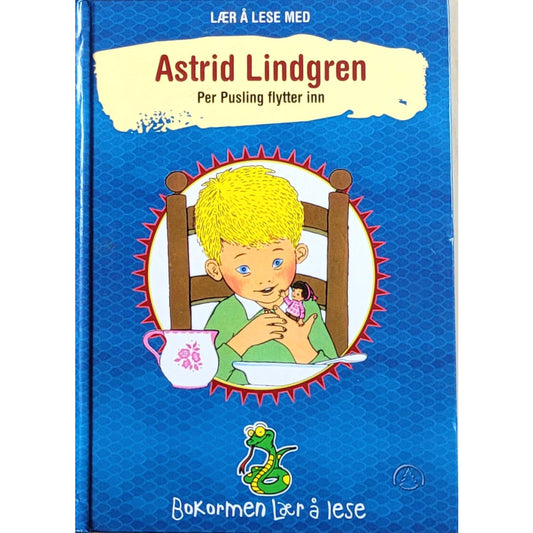 Per Pusling flytter inn, brukte bøker av Astrid Lindgren og Ilon Wikland