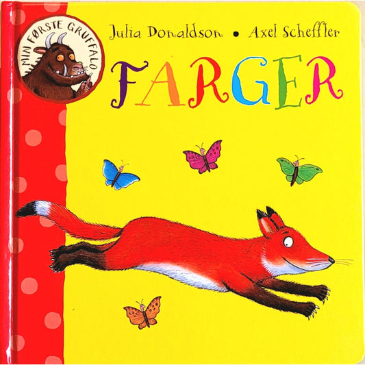 Farger, brukte bøker av Julia Donaldson og Axel Scheffler
