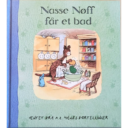 Nasse Nøff får et bad, etter A.A. Milne, brukte bøker