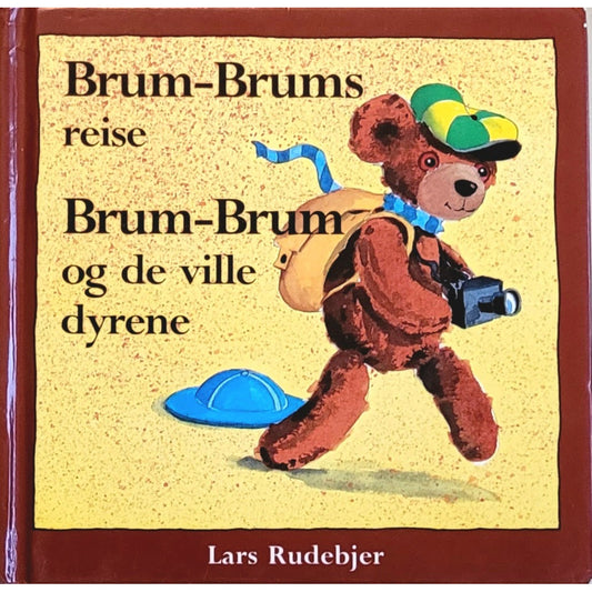 Brum-Brums reise / Brum-Brum og de ville dyrene, brukte bøker av Lars Rudebjer