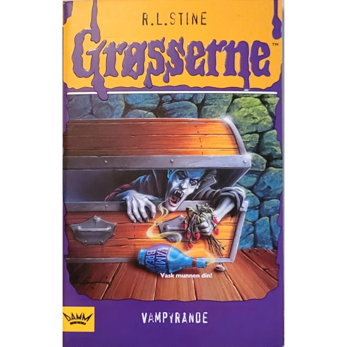 Grøsserne 49 - Vampyrånde - Brukte bøker av R.L. Stine – Inventaret