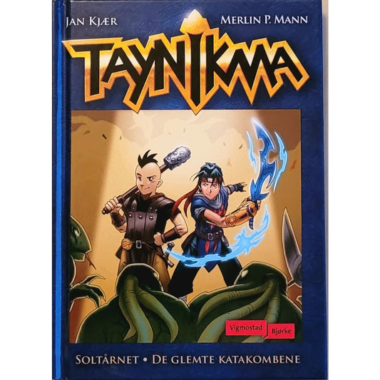 Taynikma 2: Soltårnet - De glemte katakombene - Brukte barnebøker av Jan Kjær og Merlin P. Mann