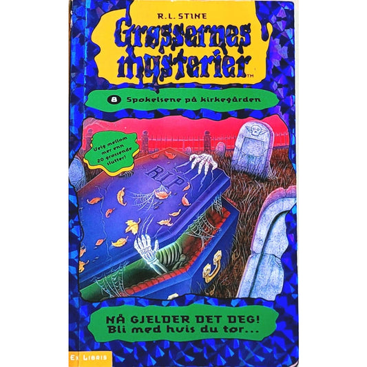 Grøssernes mysterier 8 - Spøkelsene på kirkegården - Brukte bøker av R.L. Stine
