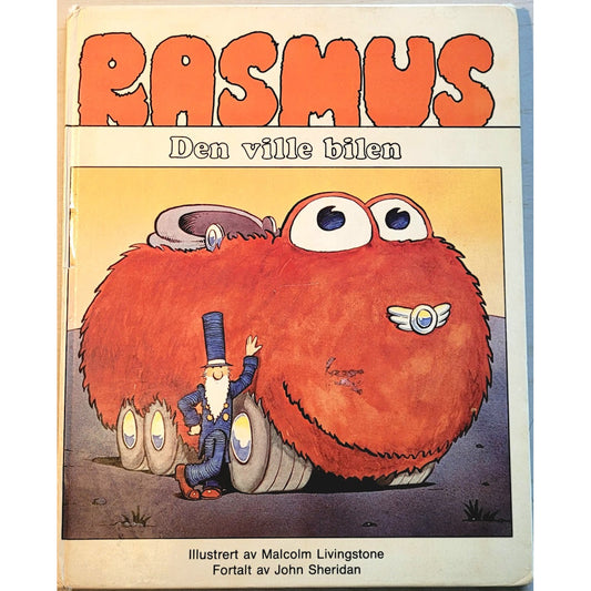 Rasmus - Den ville bilen - Brukte barnebøker av John Sheridan