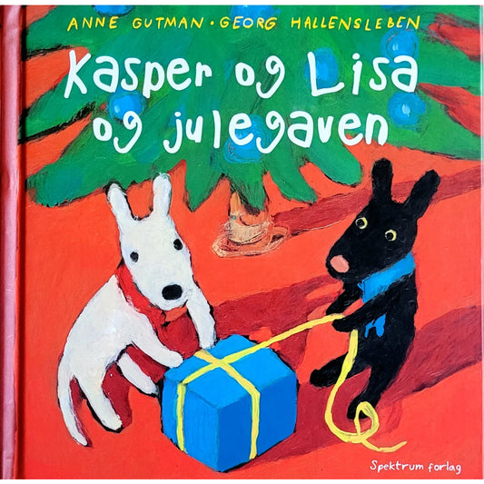 Kasper og Lisa og julegaven, brukte bøker av Anne Gutman, og Georg Hallensleben