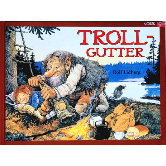 Troll-gutter av Rolf Lidberg og Jan Lööf. Brukte bøker, billedbøker, barnebøker