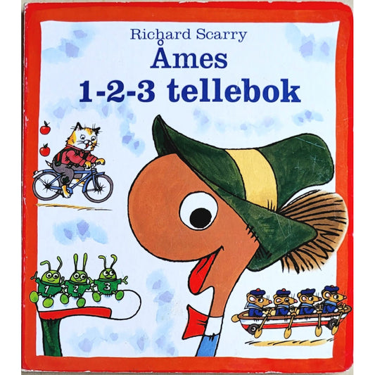 Åmes 1-2-3 tellebok, brukte bøker av Richard Scarry