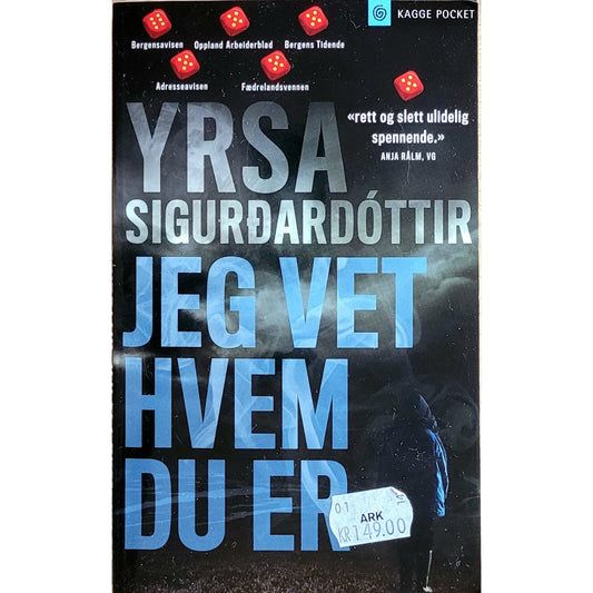 Jeg vet hvem du er, brukte bøker av Yrsa Sigurdadóttir