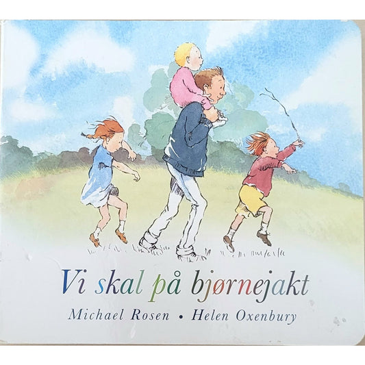 Vi skal på bjørnejakt, brukte bøker av Michael Rosen og Helen Oxenbury