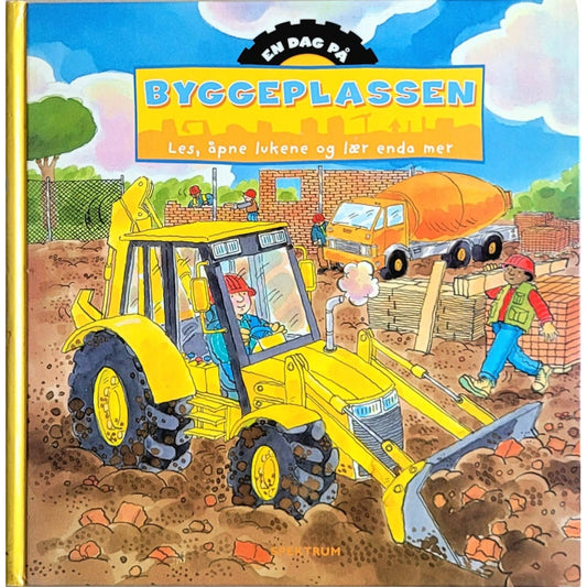 En dag på byggeplassen, brukte bøker