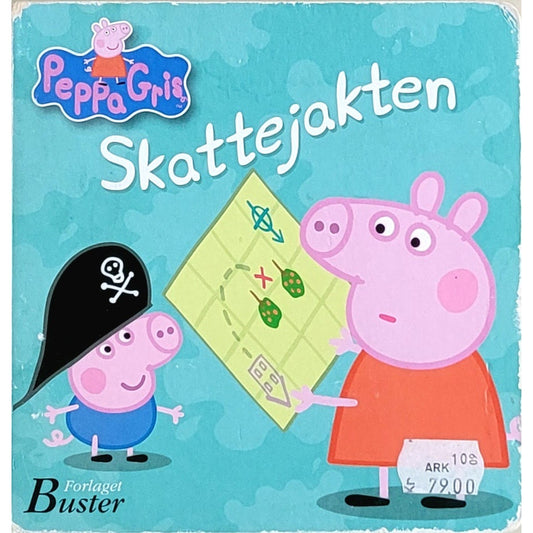 Peppa Gris - Skattejakten, brukte bøker