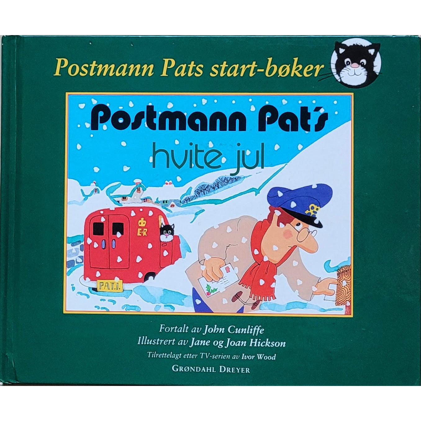 Postmann Pat's hvite jul, brukte bøker av John Cunliffe