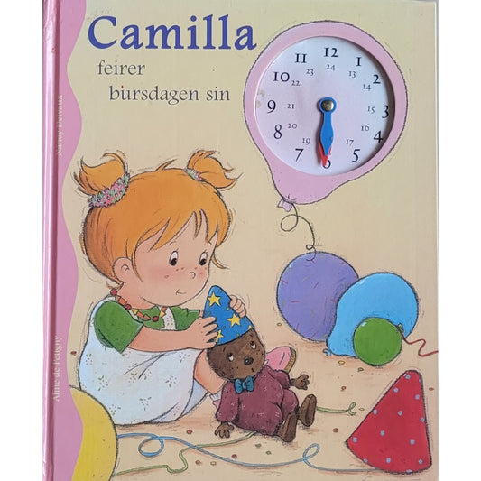 Camilla feirer bursdagen sin, brukte bøker