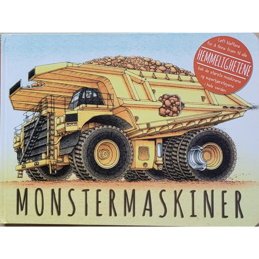 Monstermaskiner, brukte bøker