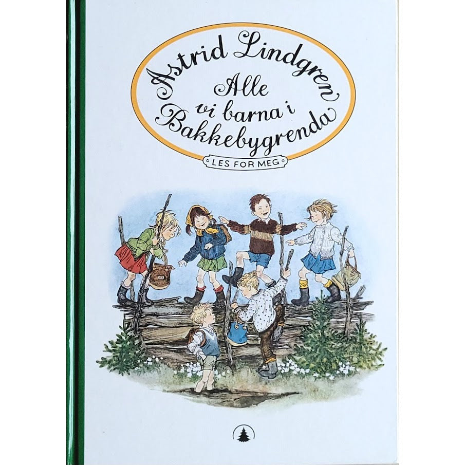 Brukte barnebøker av Astrid Lindgren: Alle vi barna i Bakkebygrenda