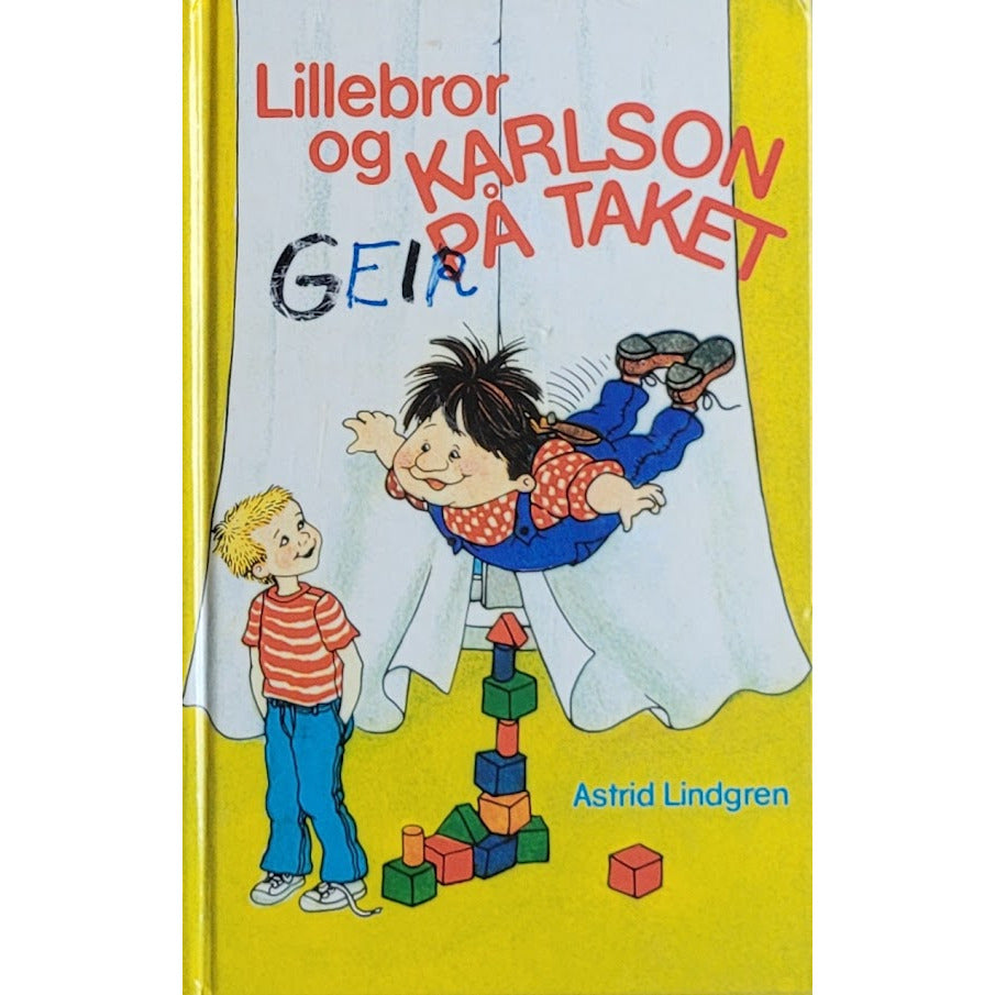 Lillebror og Karlson på taket, brukte bøker av Astrid Lindgren