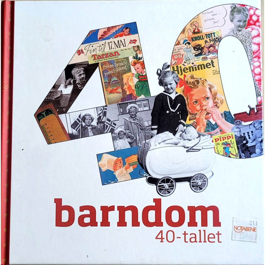 Barndom 40-tallet, brukte bøker