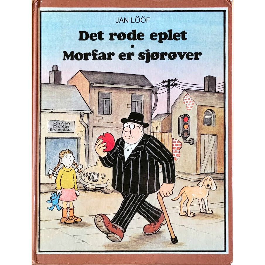 Det røde eplet - Morfar er sjørøver, brukte bøker av Jan Lööf – Inventaret