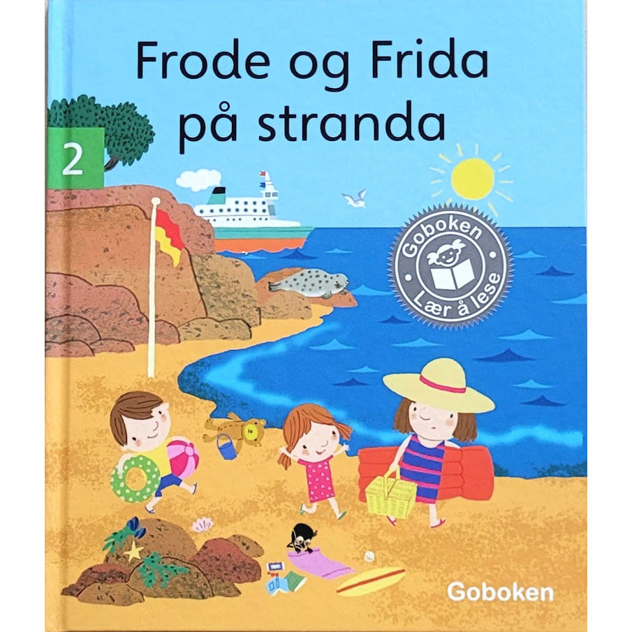 Frode og Frida på stranden, brukte bøker