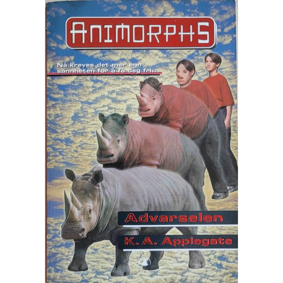 Advarselen - Animorphs #16, brukte bøker av K.A. Applegate