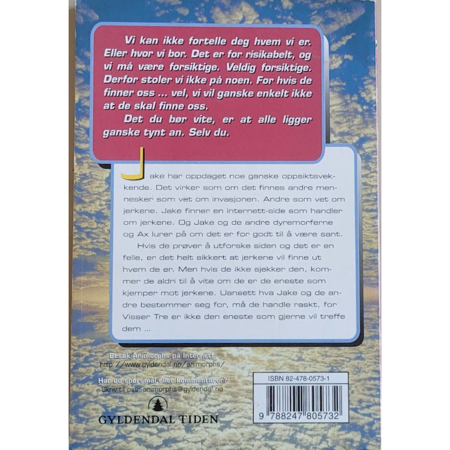 Applegate, K.A.: Advarselen - Animorphs #16